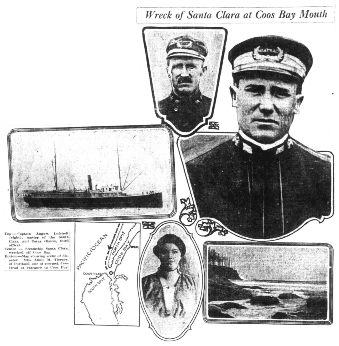 A front-page photo spread from the Nov. 3, 1915
